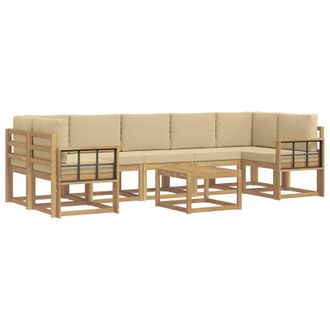 vidaXL Conjunto De Sof&aacute;s De Exterior 6 Pcs Vidaxl