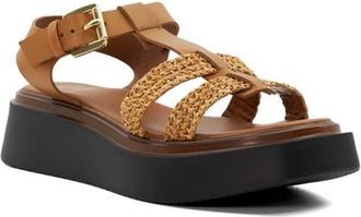 Dune London Lyons Platform Sandal in Tan at Nordstrom, Size 10Us