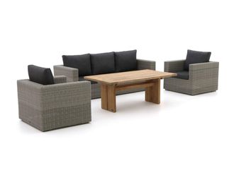 Intenso Furniture Intenso Carpino/ROUGH-L dining loungeset 4-delig