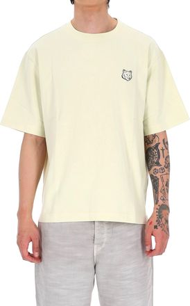 Maison Kitsun&eacute; Bold Fox Head Tonal Patch Oversized T-Shirt