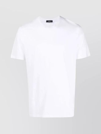 Herno regular fit short sleeve crew neck t-shirt
