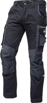 Puma Workwear Precision X - Mens Work Trousers - Premium Workwear with Many Pockets and Reinforced Knee Areas - Functional Trousers with Stretch for Crafts