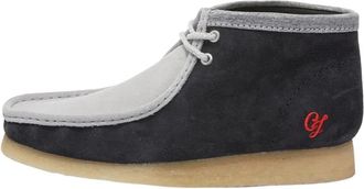 Clarks Wallabee Varcity Boots - Heren - Veterlaarzen - Blauw - 41 EU - Su&egrave;de - Schoenen