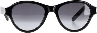 Saint Laurent Saint Laurent SL520 Zonnebril in Zwart Acetaat