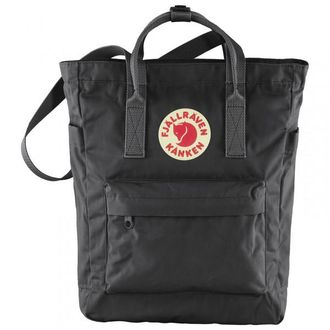 Fjällräven Kånken Totepack Umhängetasche - | schwarz/grau