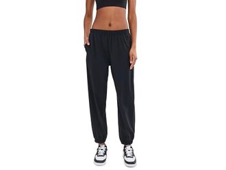 SPLITS59 Megan Woven Nylon Joggers Womens Clothing Black : XS, Spandex/Nylon