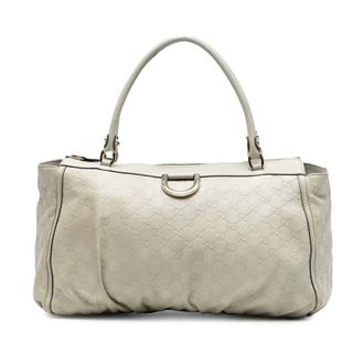 Gucci Pre-owned Gucci Guccissima Abbey D Ring Tote Ladies 190248 2123