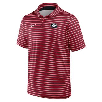 Nike Georgia Tour Stripe Nike Mens Dri-FIT College Polo in Red | 03PT0FJ6NGB-24Y