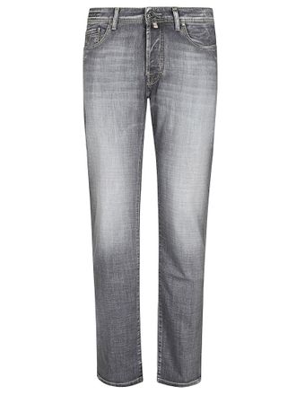 Jacob Cohen Slim-Fit Jeans With Five-Pocket Design And Tailored Closure