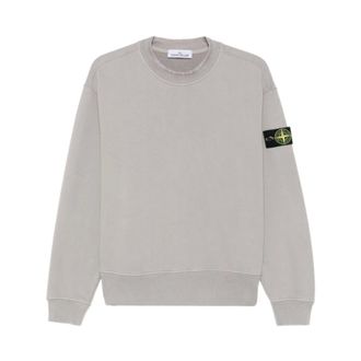 Stone Island Sudadera con cuello redondo - Sweatshirts & Hoodies - Hombre - Gris - XL