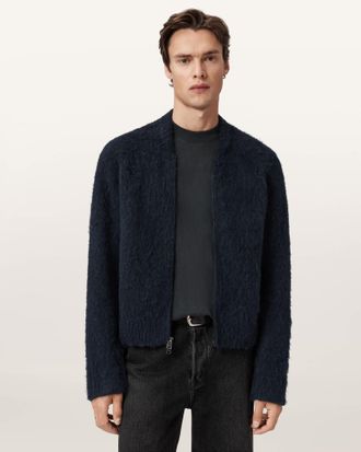 AllSaints Sonny Zip Up Cardigan