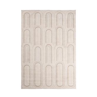 BIZZOTTO Zina cream gray rug 160x230