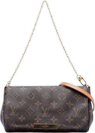 Louis Vuitton Pre-owned Shoulder Bags, female, Brown, Size: ONE SIZE Pre-owned The Favorite