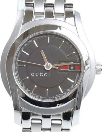 Gucci Pre-owned Watches, female, Black, Size: ONE SIZE Pre-owned Vintage Wristwatch