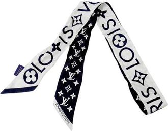 Louis Vuitton Pre-owned Vintage Scarf - Dames - Vintage Accessoires - Wit - ONE Size - Vintage