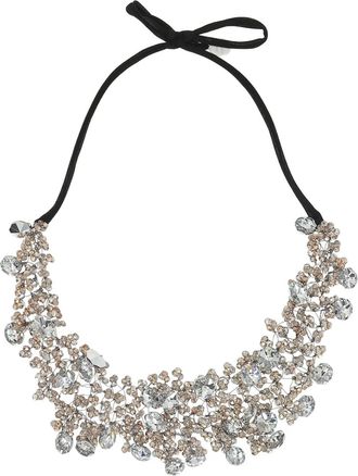 Maria Calderara Collana con cristalli - Argento