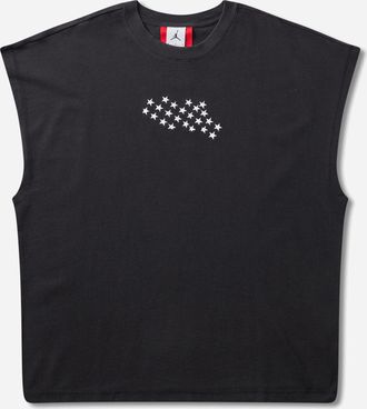 Nike Jordan Men s In1House Stars Cut Off T-Shirt Black
