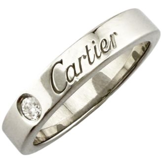 Cartier Platinum 950 Band Ring (Pre-Owned)