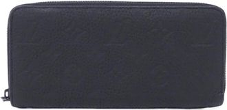 Louis Vuitton Black Monogram Monogram Leather Long Wallet (Bi-Fold) (Pre-Owned)