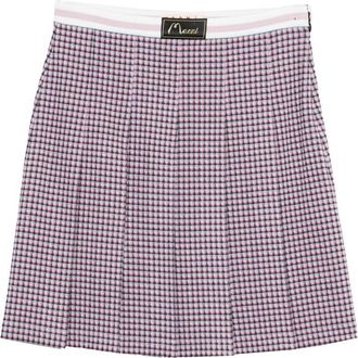 Marni Check-patten Pleated Skirt