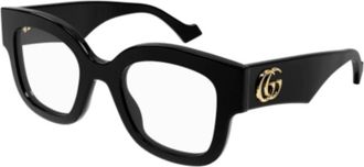 Gucci Glasses, unisex, Blue, Size: 50 MM Square Optical Frame