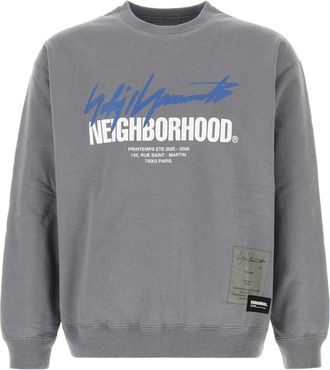 Yohji Yamamoto Grey Cotton Yohji Yamamoto X Neighborhood Sweatshirt