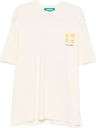 Barrow graphic-print T-shirt - Neutrals