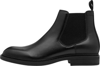 Tamaris Chelsea Boot in Pelle - - Shoes - Uomo - Nero - 44 EU