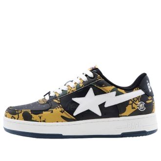 A Bathing Ape BAPE X Clot Camo BAPE STA Yellow 0ZXSHM937911P-YEL