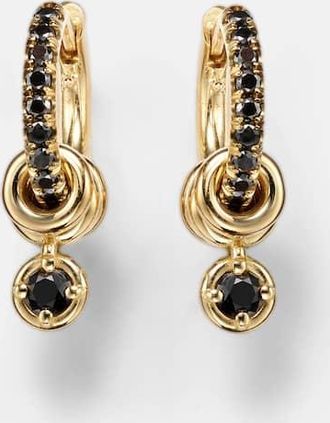 Spinelli Kilcollin Orecchini Zahra in oro 18kt con diamanti neri