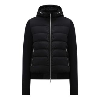 Moorer Lenz-S3L Bomberjack - Heren - Winterjassen - Zwart - 2XL - Katoen - Jassen