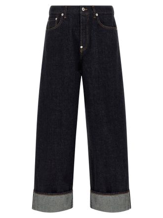 Kenzo Mens Turn Up Jeans