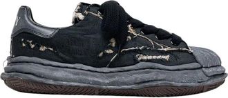 Miharayasuhiro Blakey Low Sneaker - Heren - Sneakers - Zwart - 42 EU - Katoen - Schoenen