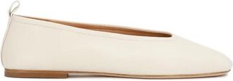 Kazar Minimalistische Ballerinas - Dames - Ballerinas - Beige - 37 EU - Leer - Schoenen