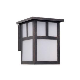 Forlight Aplique Ip23 Osaka E27 60W Marrón Óxido 800Lm