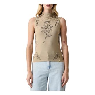 Patrizia Pepe Top - Tops - Mujer - Verde - XS