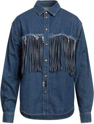 Versace TOPWEAR - Denim shirts on YOOX.COM