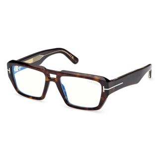 Tom Ford Glasses, unisex, Brown, Size: 54 MM Blue light frame