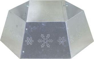 Vacchetti Vacchetti - Cubre Eje Met&aacute;lico Plegable Hexagonal Plateado Cm&oslash;68h25