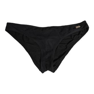 Dolce & Gabbana Bottoms, female, Black, Size: S Regular Brief