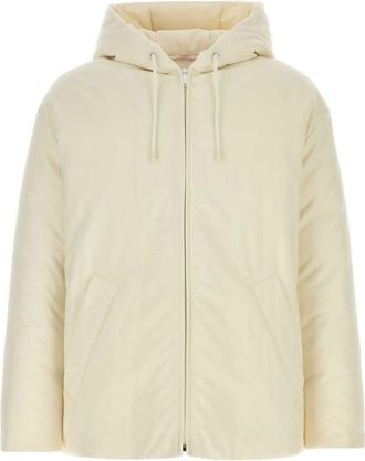 Valentino Garavani Piumino con cappuccio - Toni neutri