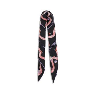 Dolce & Gabbana Womens Multicolor Silk Scarf