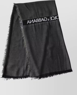 Dolce & Gabbana modal wool silk scarf