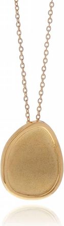 Georgina Jewelry Womens Foil Necklace In Gold