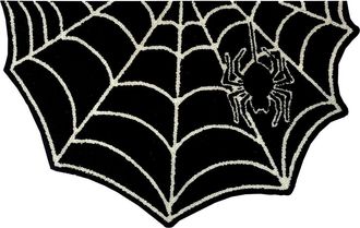 R16 Home Spider Web Doormat in Black/white at Nordstrom Rack