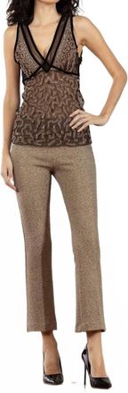 Avenue Montaigne Leo Pants In Exquisite