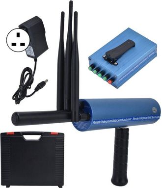 OEM Detector De Metales Aks, Detector De Metales Port&aacute;til Con 3 Antenas, Alcance De 1200 Metros, Luz Azul De Alta Precisi&oacute;n Para Detecci&oacute;n De Metales, Enc