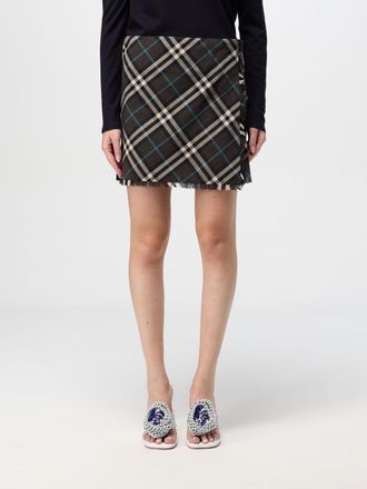 Burberry Gonna mini Burberry in misto lana