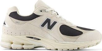 New Balance Unisex 2002R in Marrone/Grigio, Pelle, Taglia 40.5