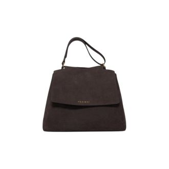 Orciani Sveva Media Nabucco - Dames - Tassen - Zwart - Maat: ONE Size Leer